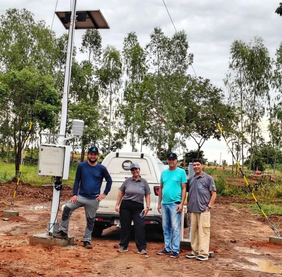 Mirassol D'Oeste entra no mapa oficial do clima: cidade ganha estação meteorológica do INMET